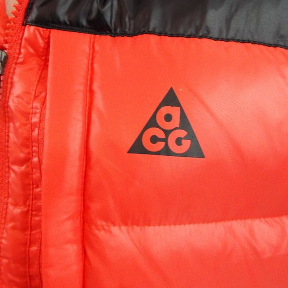 Men's Red Puffer Vest - Picture 10 of 16